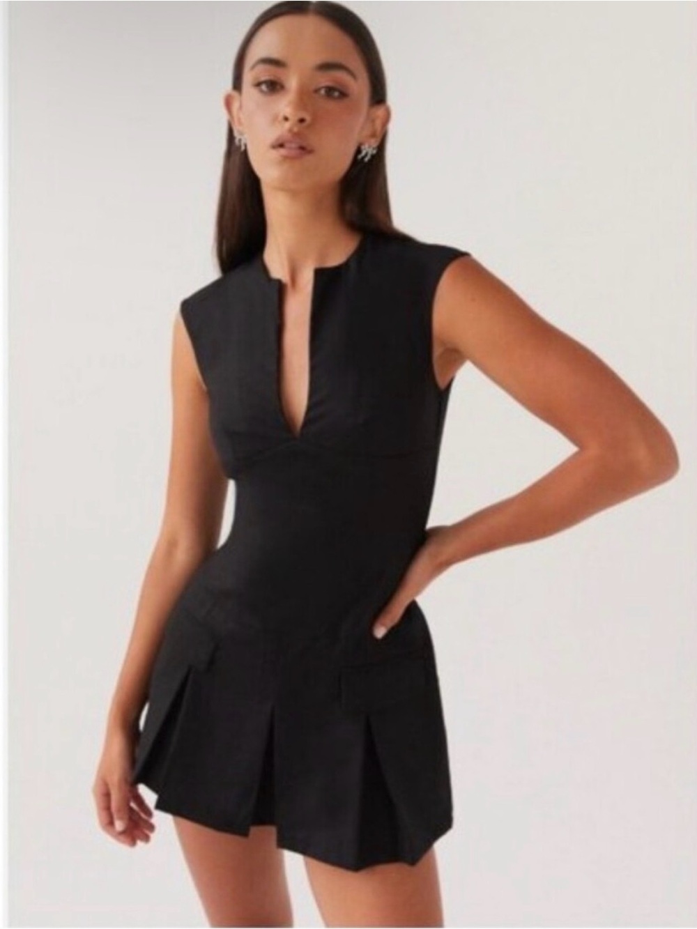 Peppermayo Cassia Mini Black Dress size 10 NWT